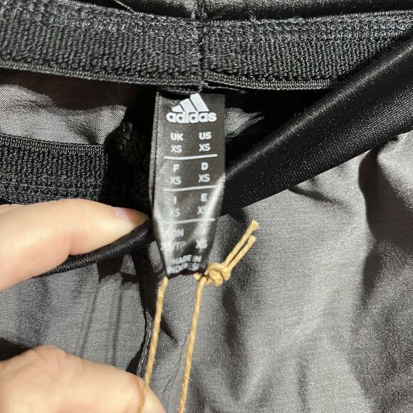 Adidas Axis‎ Woven Shorts Men's XS Gray Logo Training Entrenamiento Drawstring - Picture 4 of 5